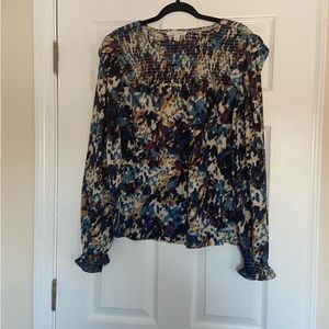 NWOT Zac and Rachel Teal and Purple top